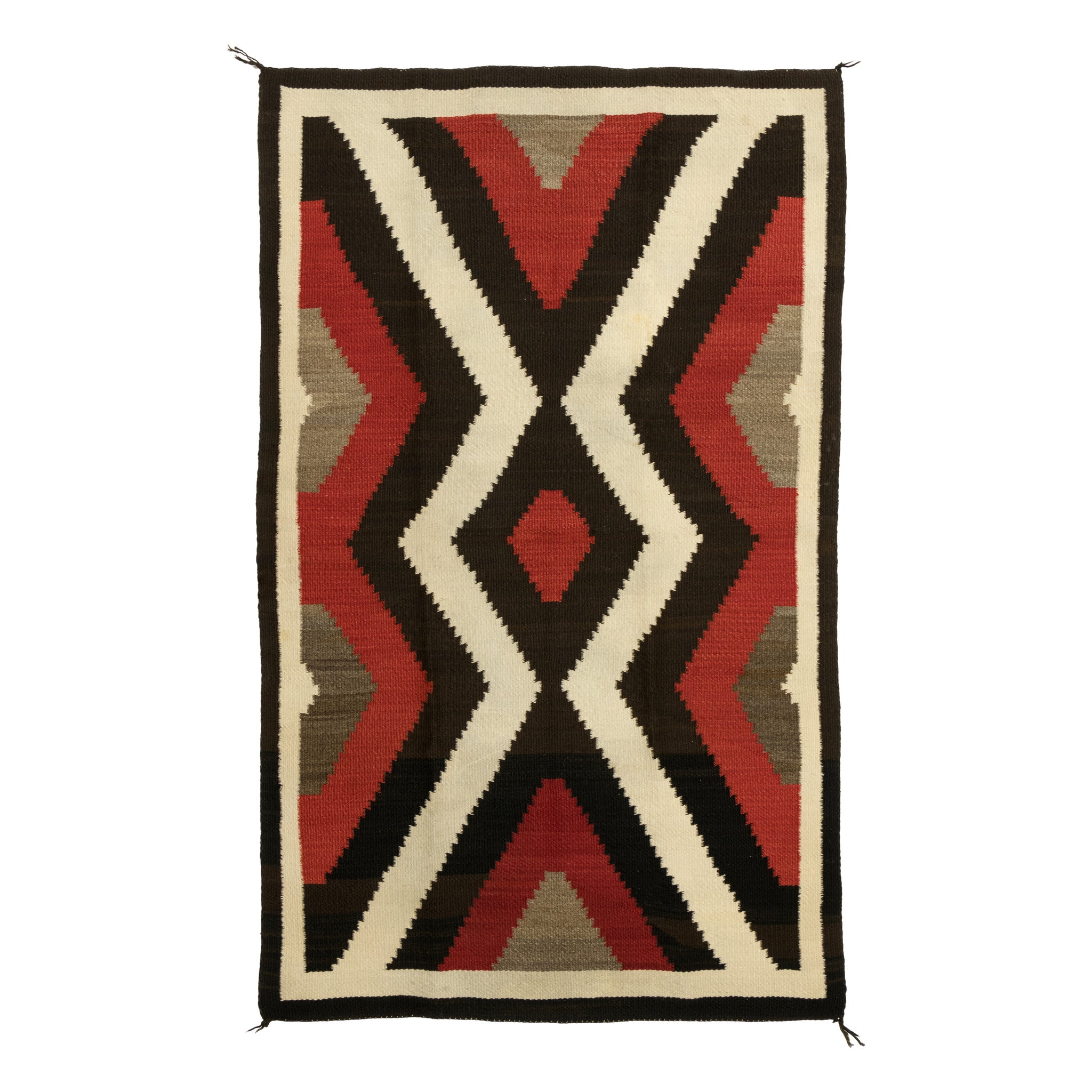 Navajo Ganado, Native, Weaving, Floor Rug