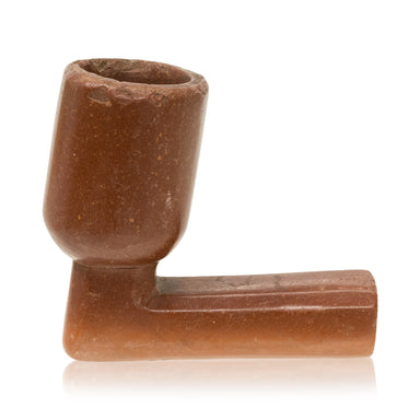 Sioux Elbow Pipe, Native, Pipe, Catlinite