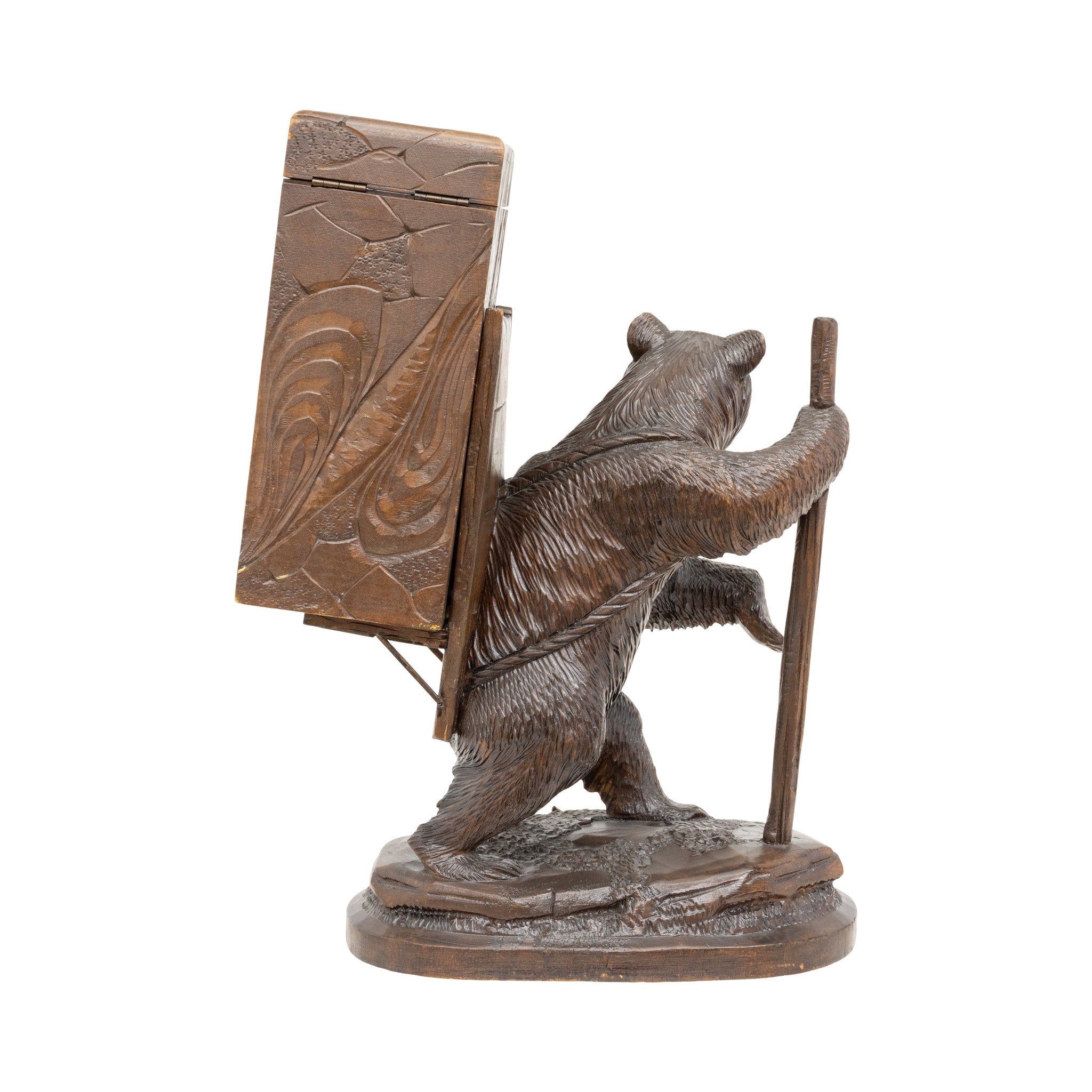 Walking Bear with Basket