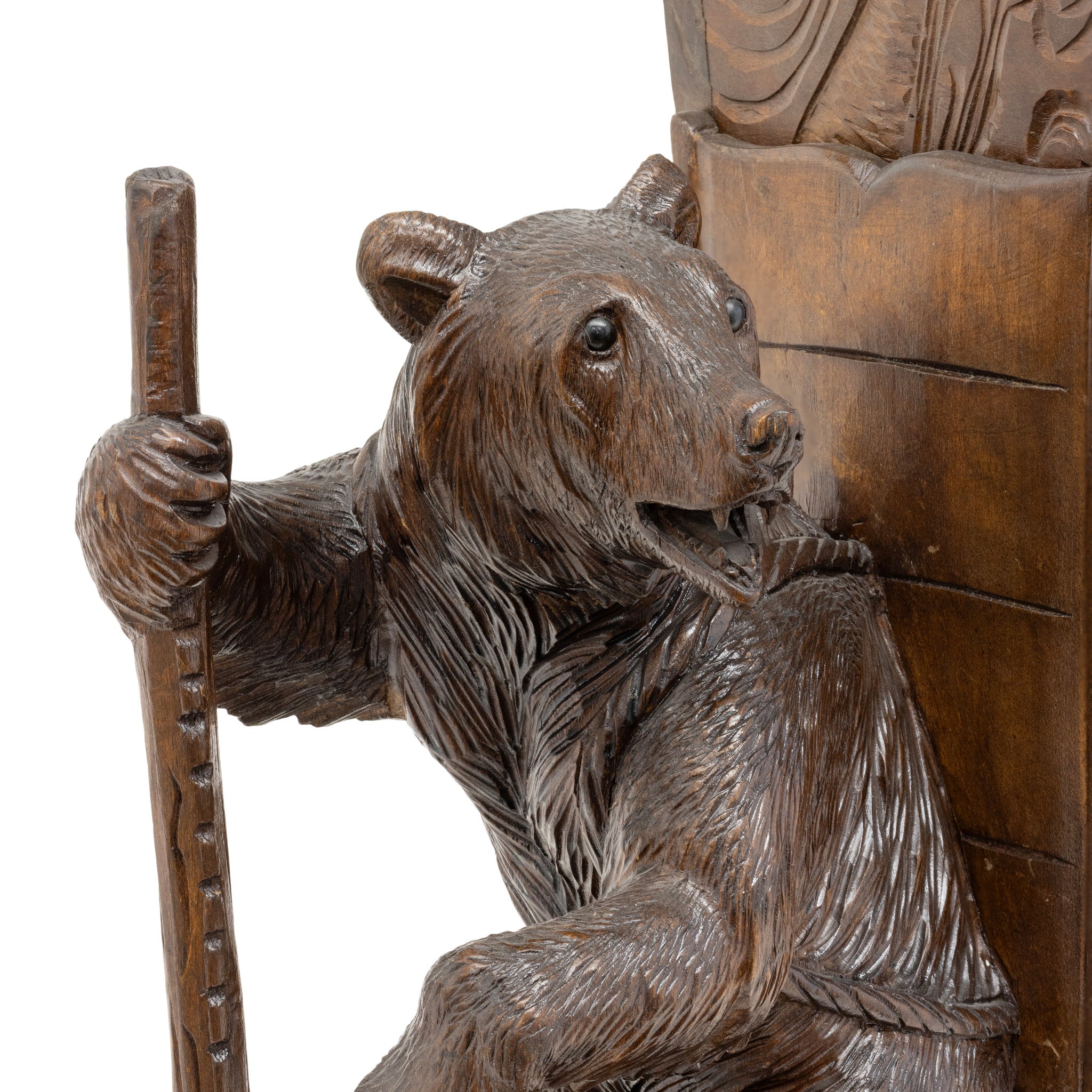 Walking Bear with Basket