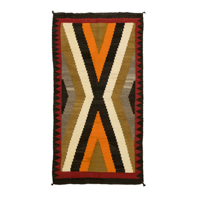 Navajo Ganado/Crystal, Native, Weaving, Floor Rug