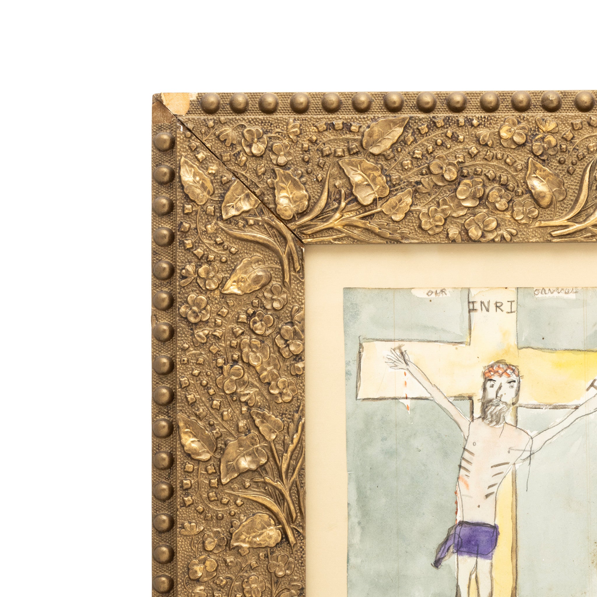 Pennsylvania Primitive Watercolor by Lila B. Blouch