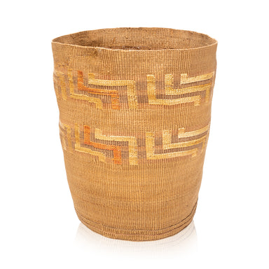 Tlingit Basket, Native, Basketry, Vertical