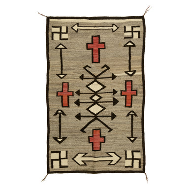 Navajo J.B. Moore Crystal, Native, Weaving, Floor Rug