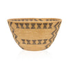 Yokut Basketry Bowl, Native, Basketry, Vertical