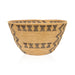 Yokut Basketry Bowl, Native, Basketry, Vertical
