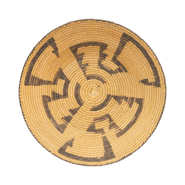Pima Basketry Tray, Native, Basketry, Plate