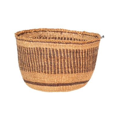 Klamath Basket, Native, Basketry, Hat