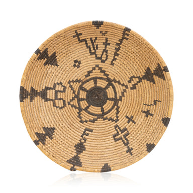 White Mountain Apache Tray, Native, Basketry, Plate