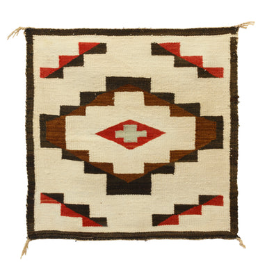 Navajo Single Saddle Blanket, Native, Weaving, Single Saddle Blanket