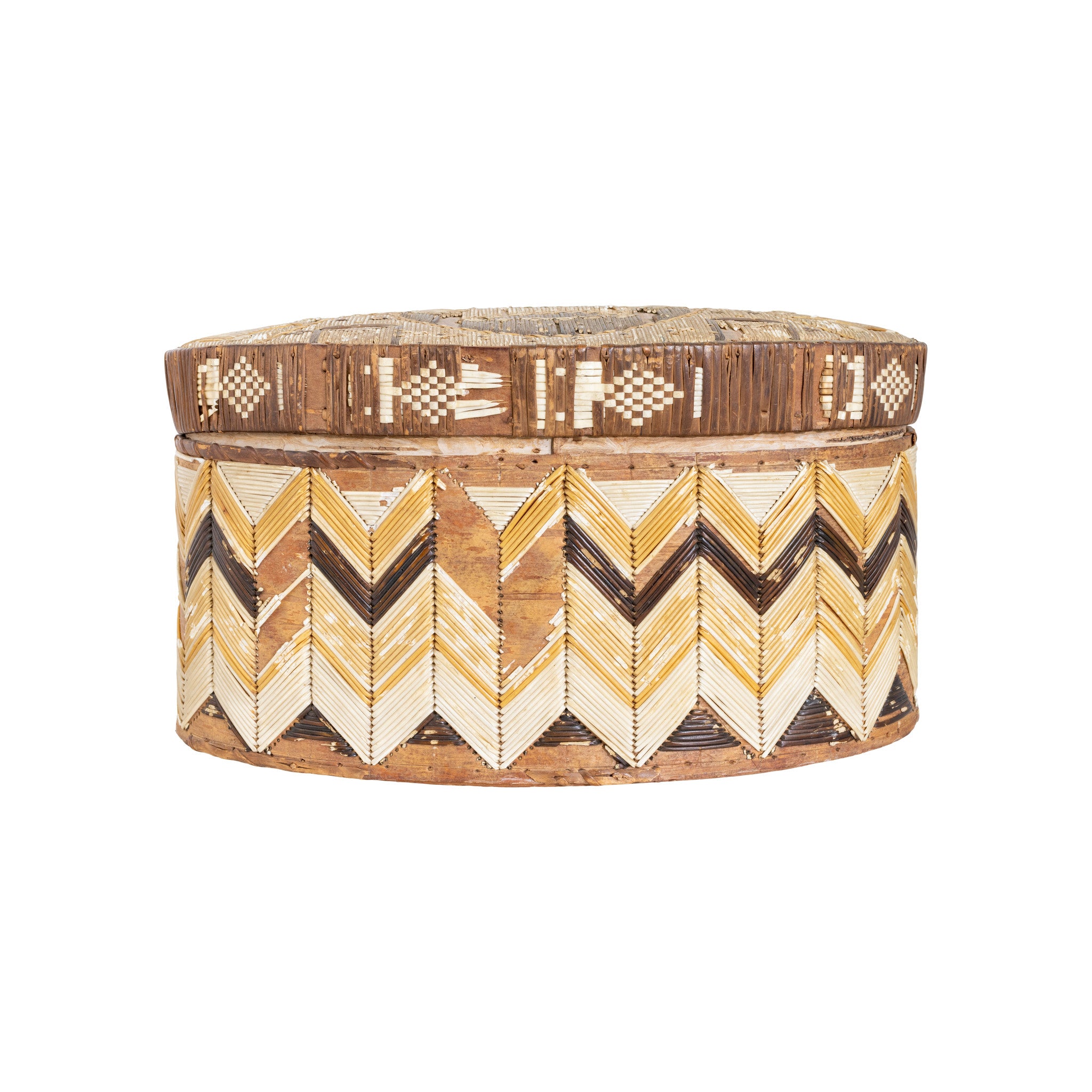 Quilled Birch Bark Box
