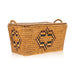 Salish Lidded Trunk, Native, Basketry, Vertical