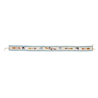 Plateau Pictorial Beaded Belt, Native, Garment, Belt