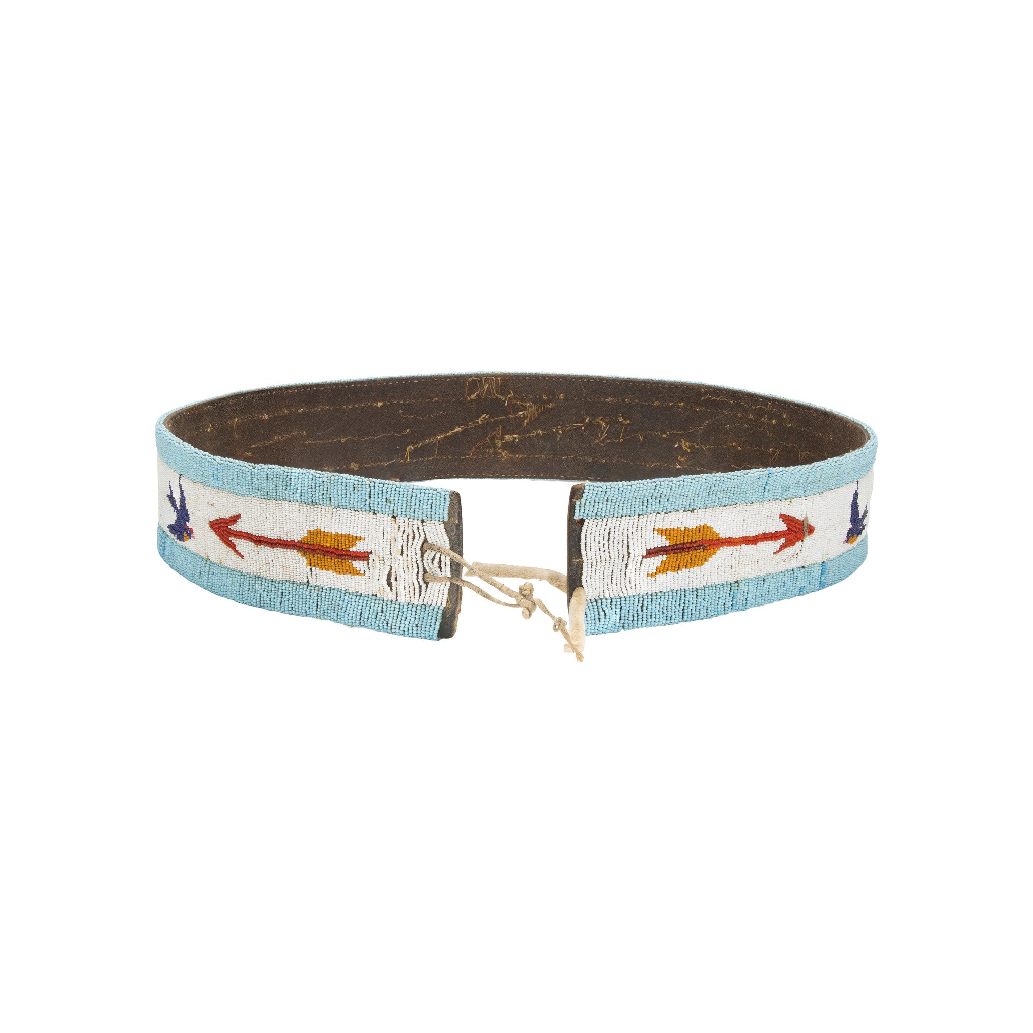 Plateau Pictorial Beaded Belt