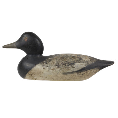 Mason Painted Eye Bluebill Drake Decoy, Sporting Goods, Hunting, Waterfowl Decoy