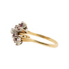 14k Gold Diamond and Ruby Ring
