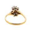 14k Gold Diamond and Ruby Ring