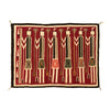 Navajo Six Figure Yei, Native, Weaving, Wall Hanging