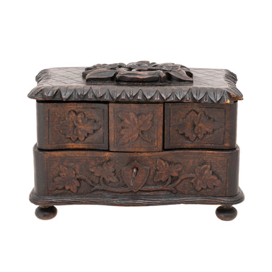 Swiss Black Forest Jewelry Box, Furnishings, Black Forest, Jewelry Box