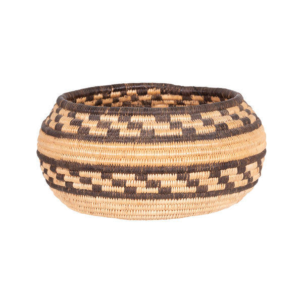 Chemehuevi Basket, Native, Basketry, Vertical