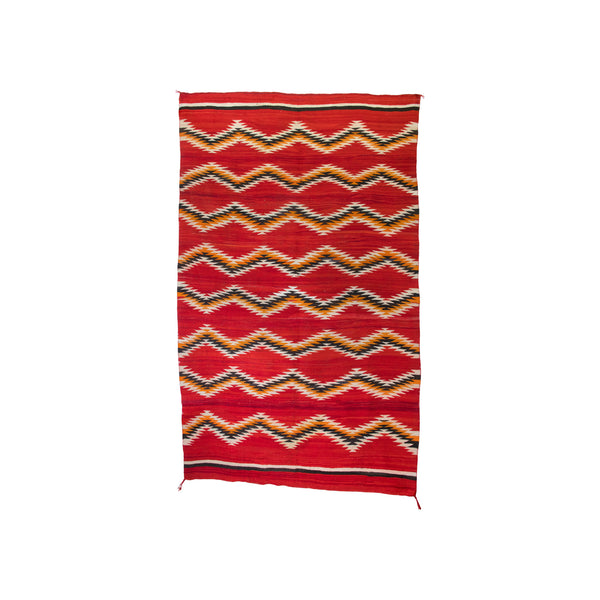 Navajo Transitional Blanket, Native, Weaving, Blanket