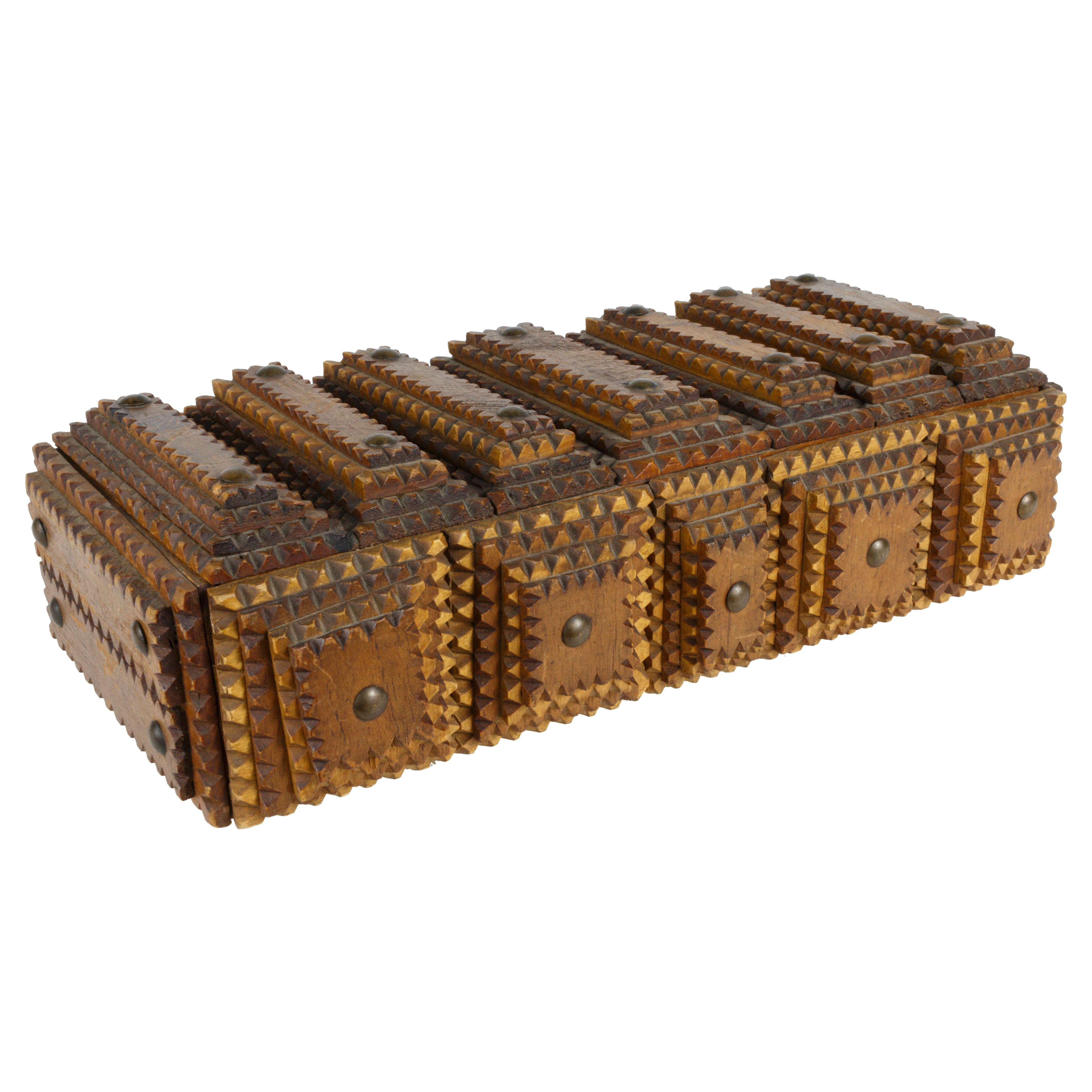 Tramp Art Box