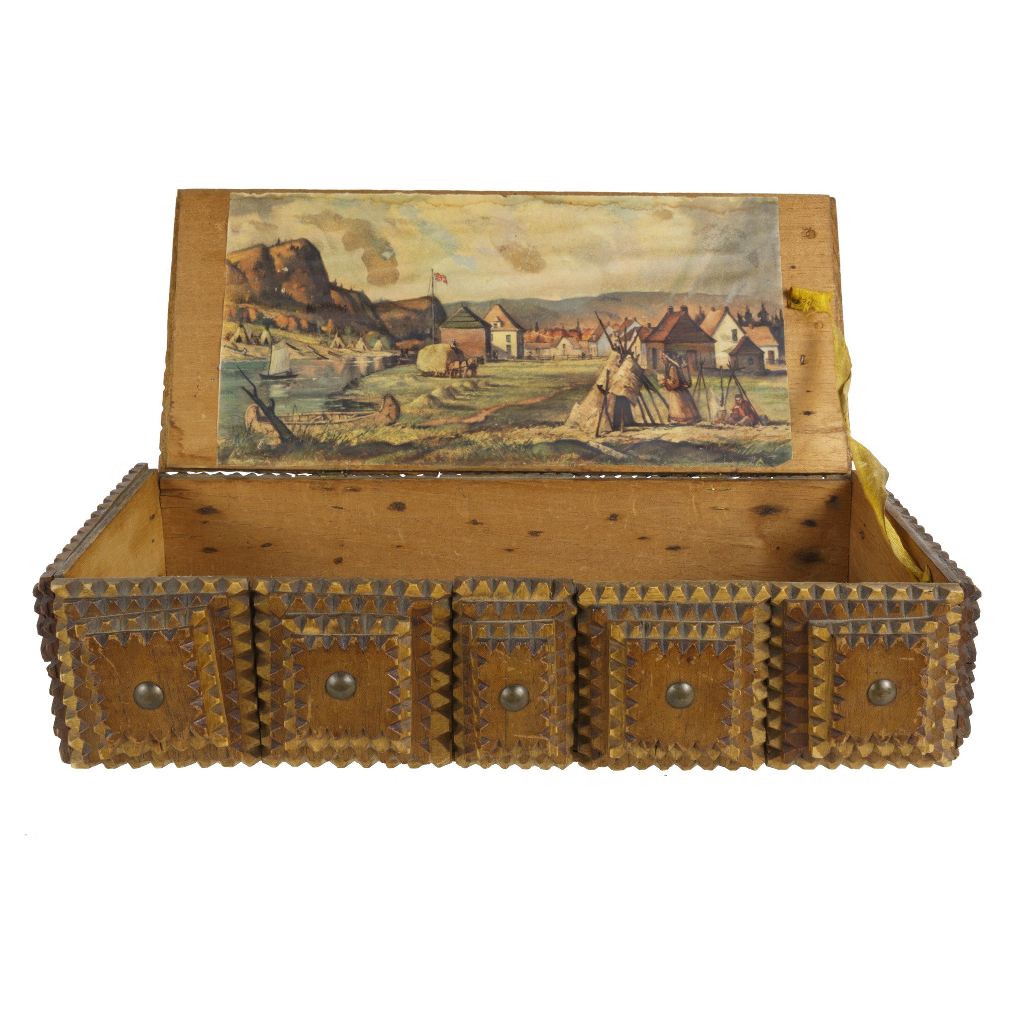 Tramp Art Box