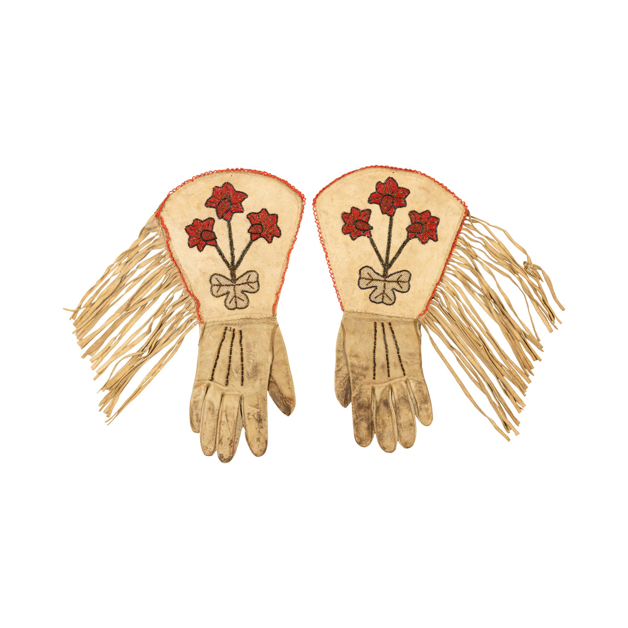 Plateau Gauntlets, Native, Garment, Gauntlets