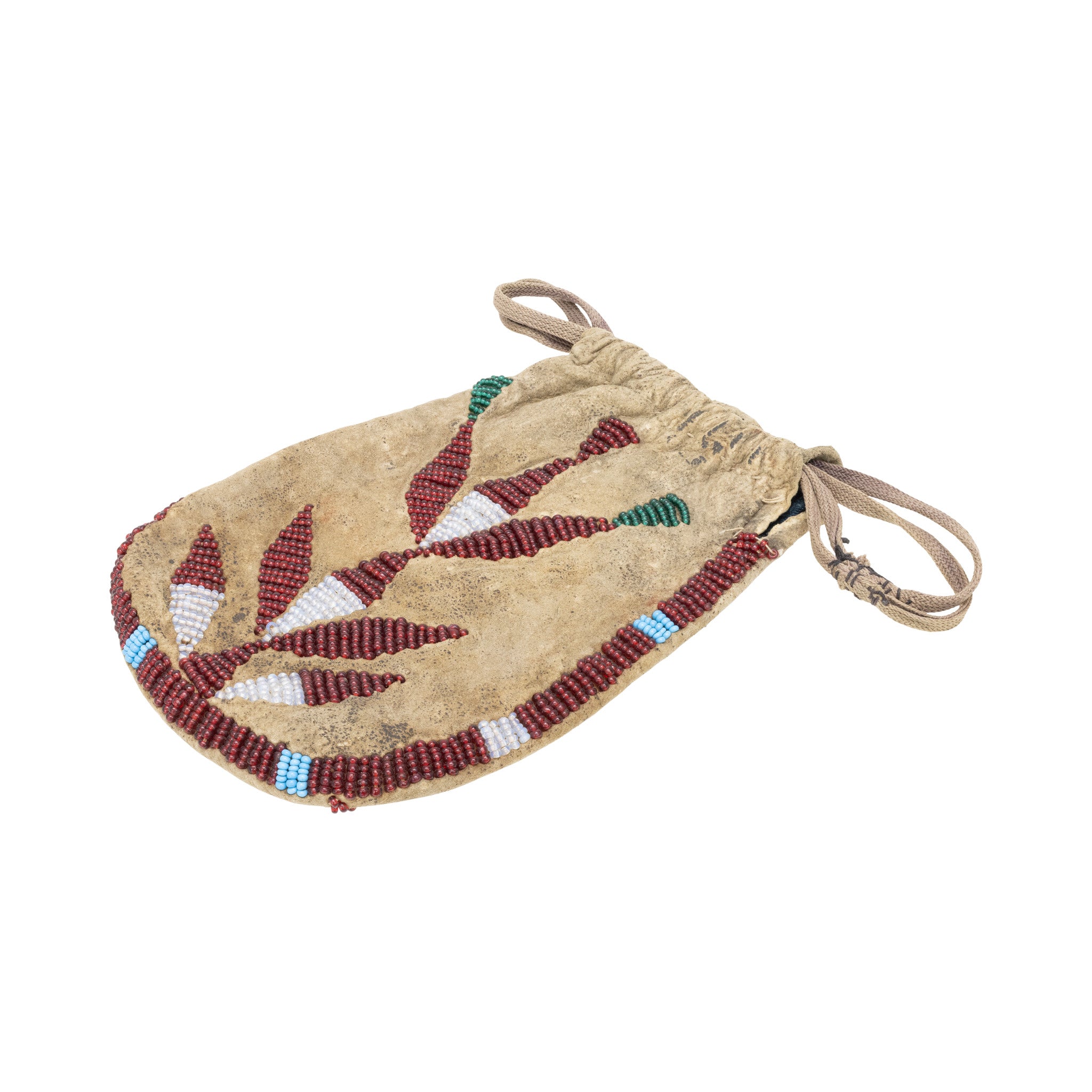 Santee Sioux Beaded Pouch