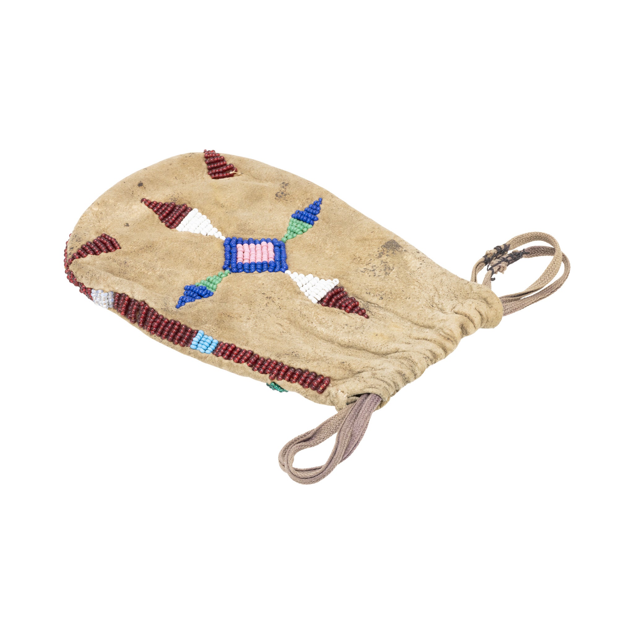 Santee Sioux Beaded Pouch