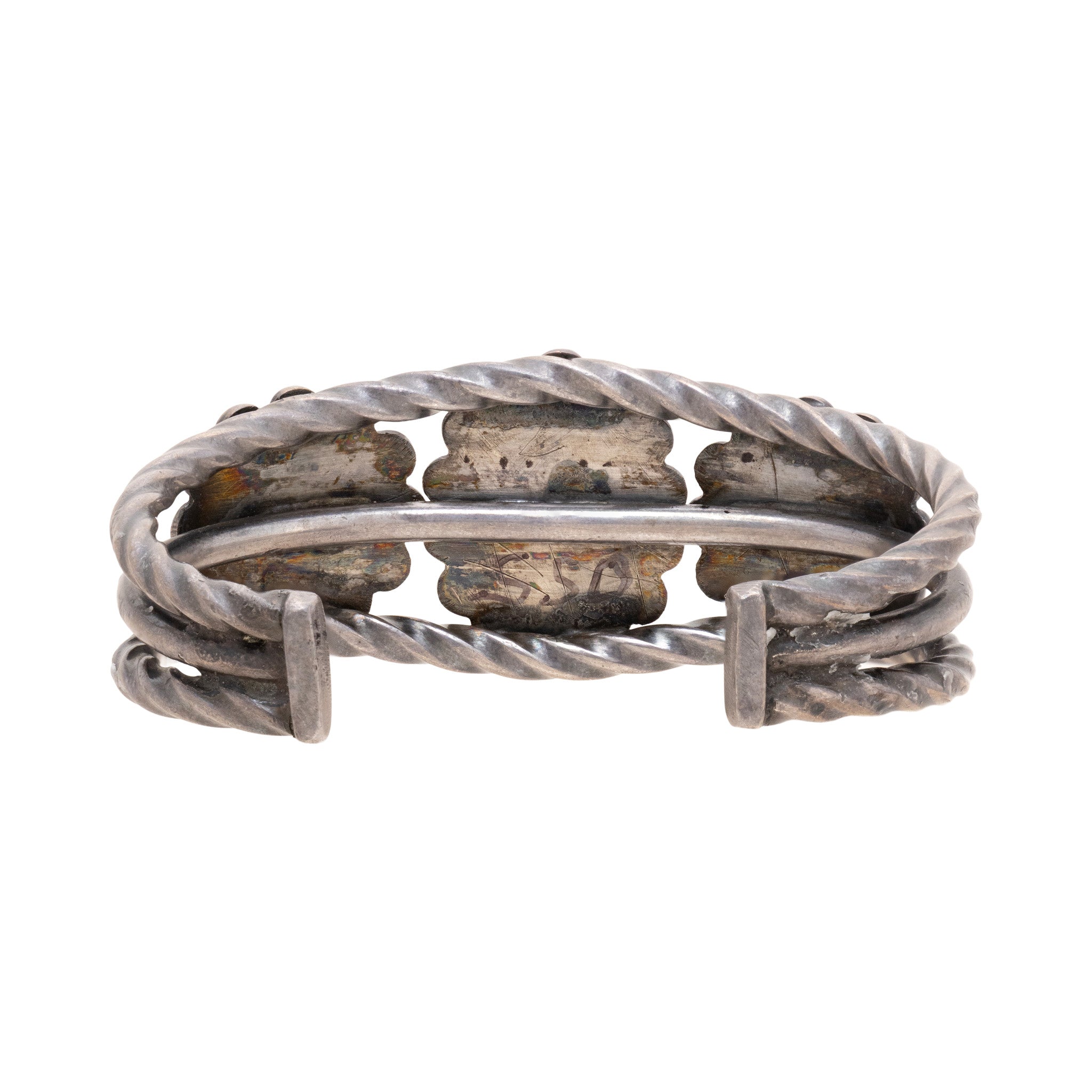 Three Stone Turquoise Bracelet