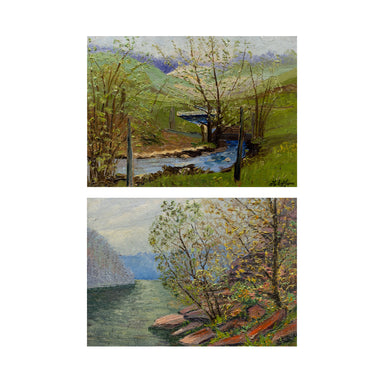 Landscape Paintings by Herman C. Thiem, Fine Art, Painting, Landscape