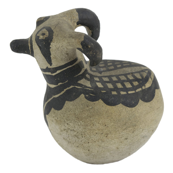Cochiti Ram Effigy, Native, Pottery, Historic