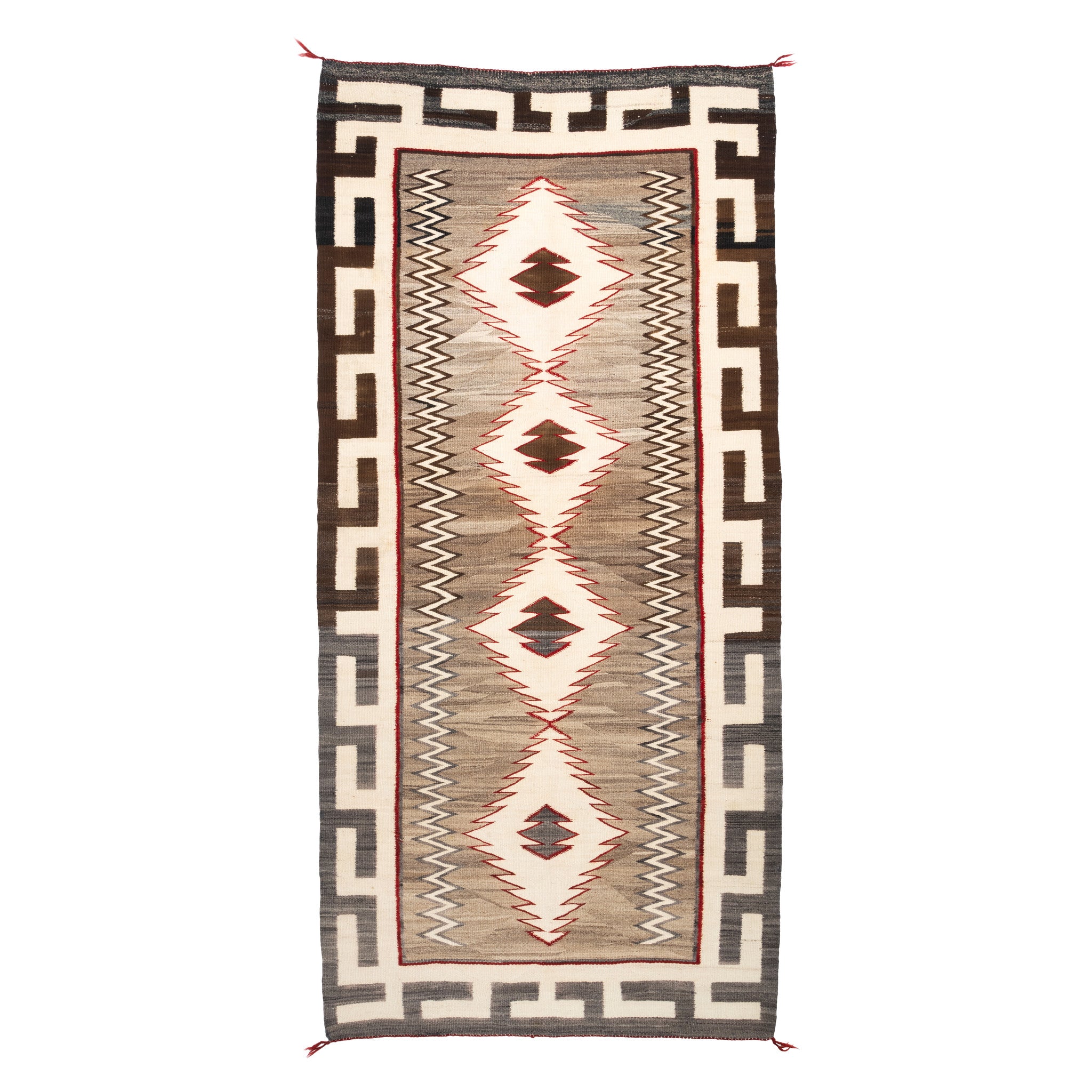 Navajo Crystal Area Weaving, Native, Weaving, Floor Rug