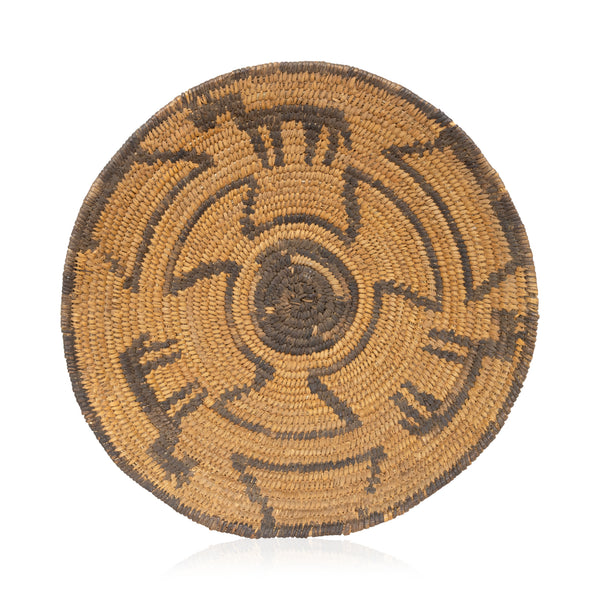 Apache Basketry Tray, Native, Basketry, Plate