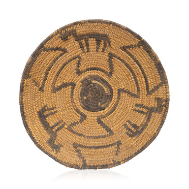 Apache Basketry Tray, Native, Basketry, Plate