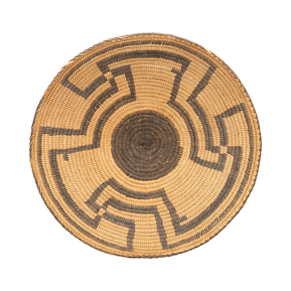 Pima Basketry Tray, Native, Basketry, Plate