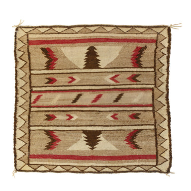 Navajo Single Saddle, Native, Weaving, Single Saddle Blanket