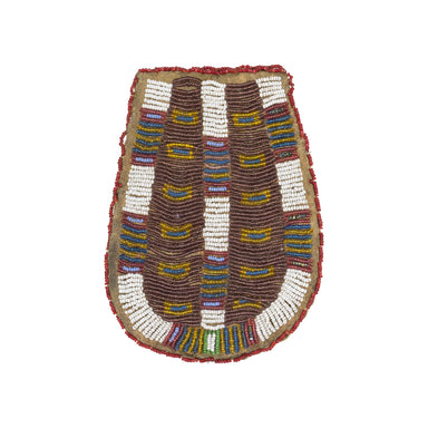 Sioux Beaded Pouch, Native, Beadwork, Other Bags