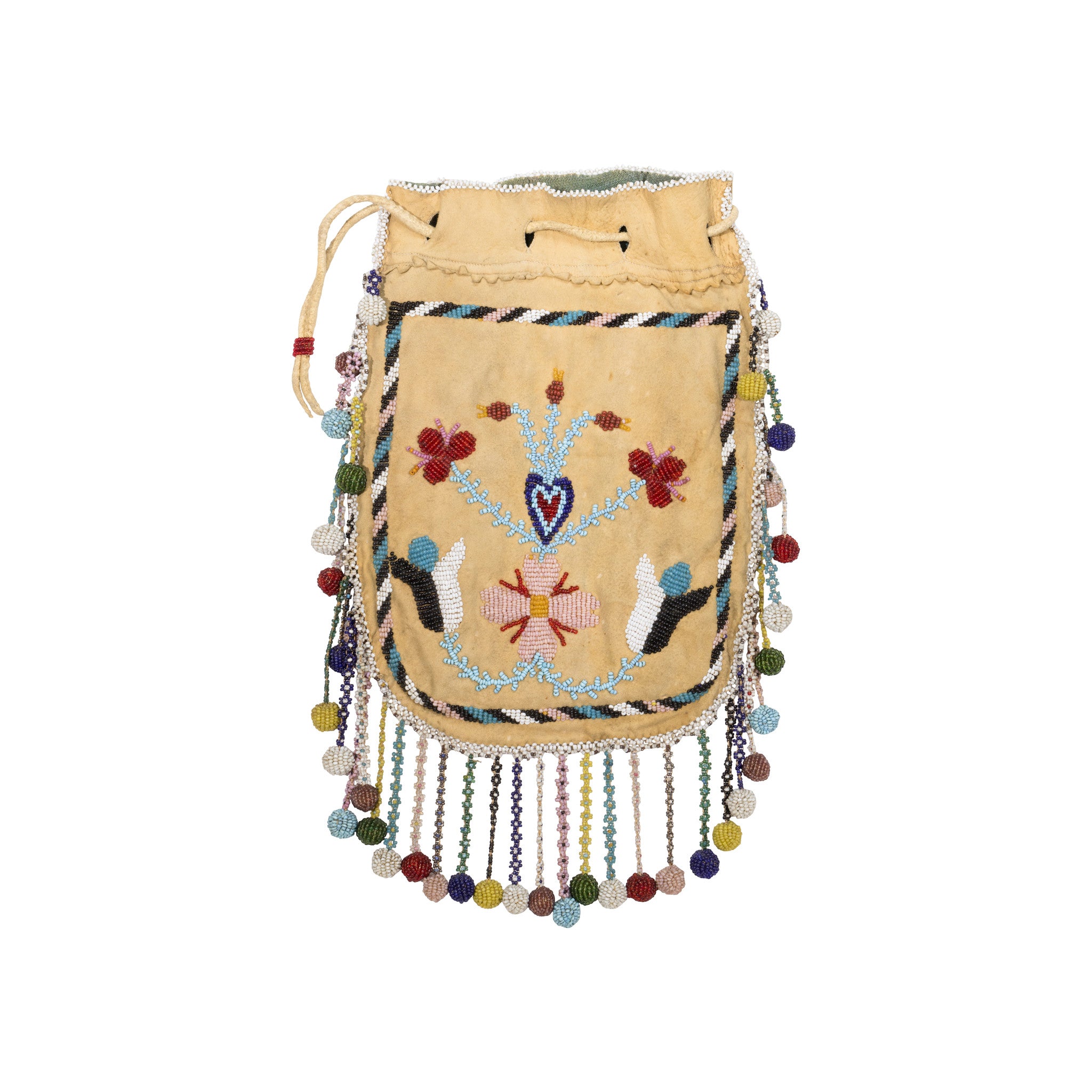 Apache Beaded Pouch