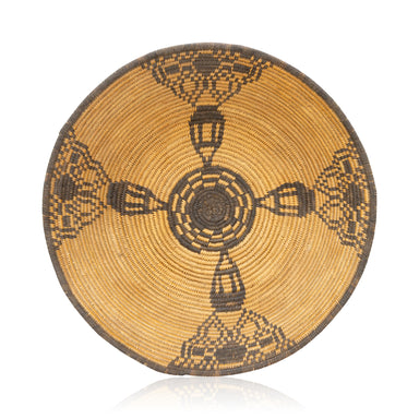 Apache Basketry Tray, Native, Basketry, Plate