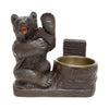 Black Forest Match Holder/Ashtray, Furnishings, Black Forest, Smoking Stand