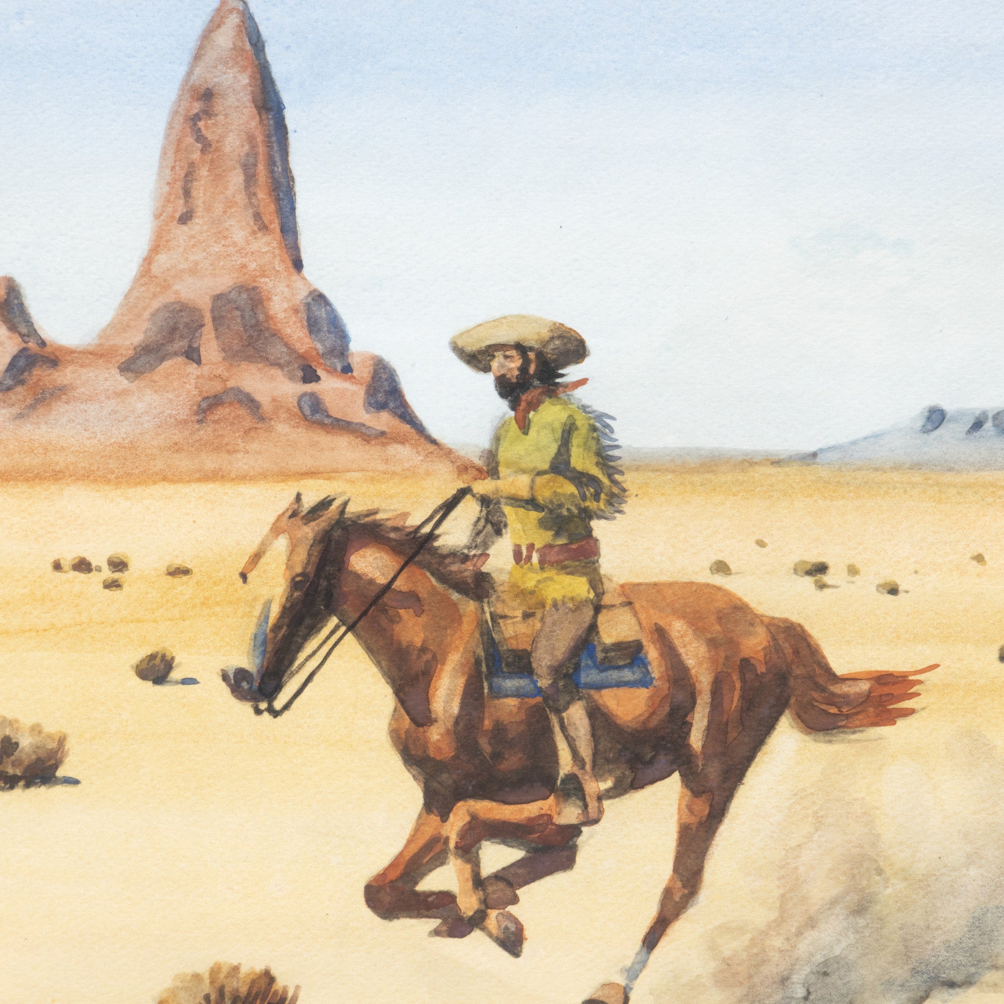 Express Rider by Leonard Reedy