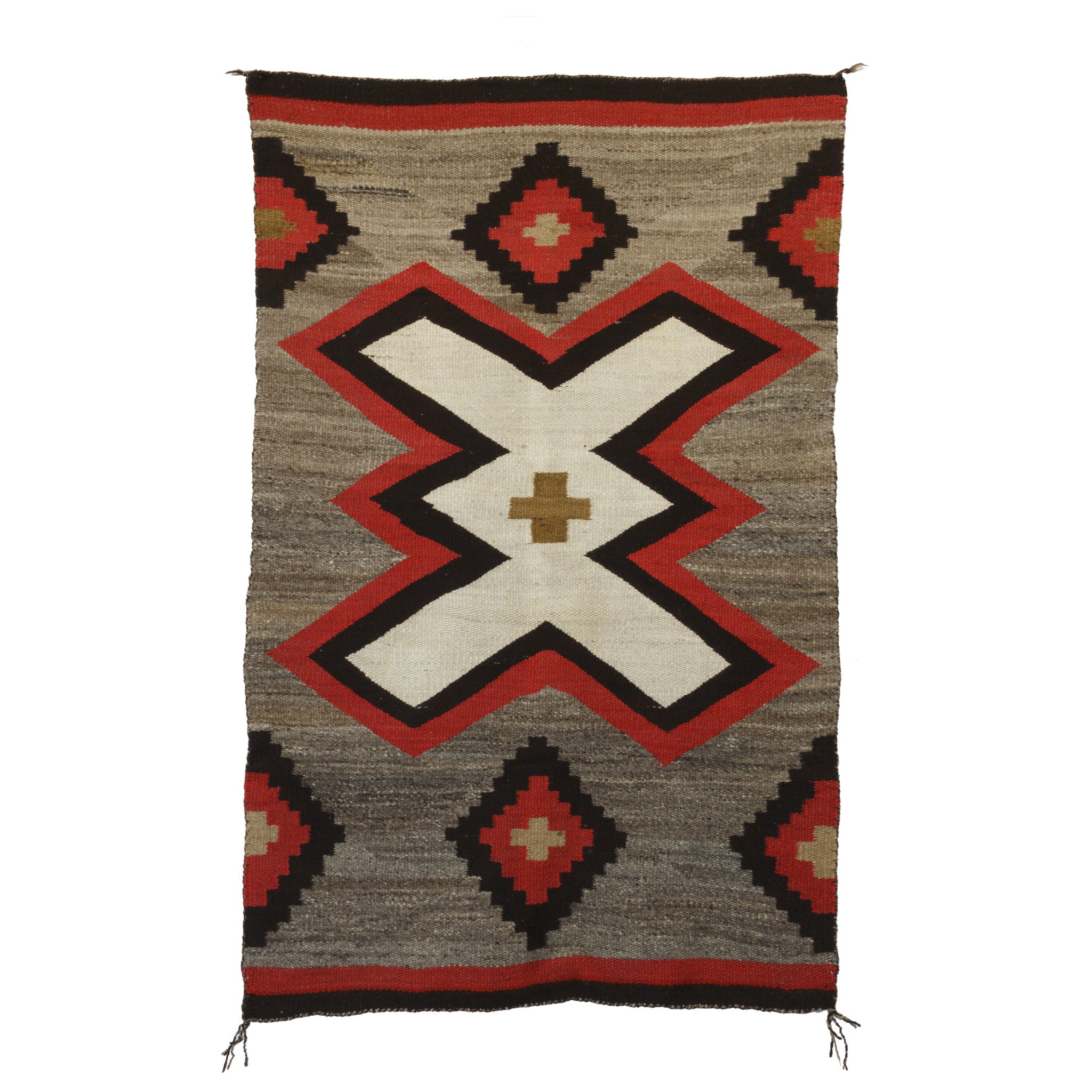 Navajo Crystal Weaving, Native, Weaving, Floor Rug