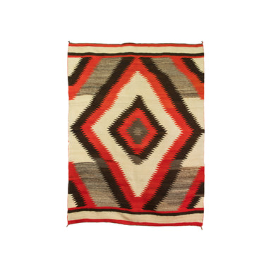 Navajo Transitional Blanket, Native, Weaving, Blanket