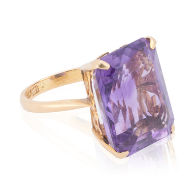 14k Gold Amethyst Ring, Jewelry, Ring, Estate