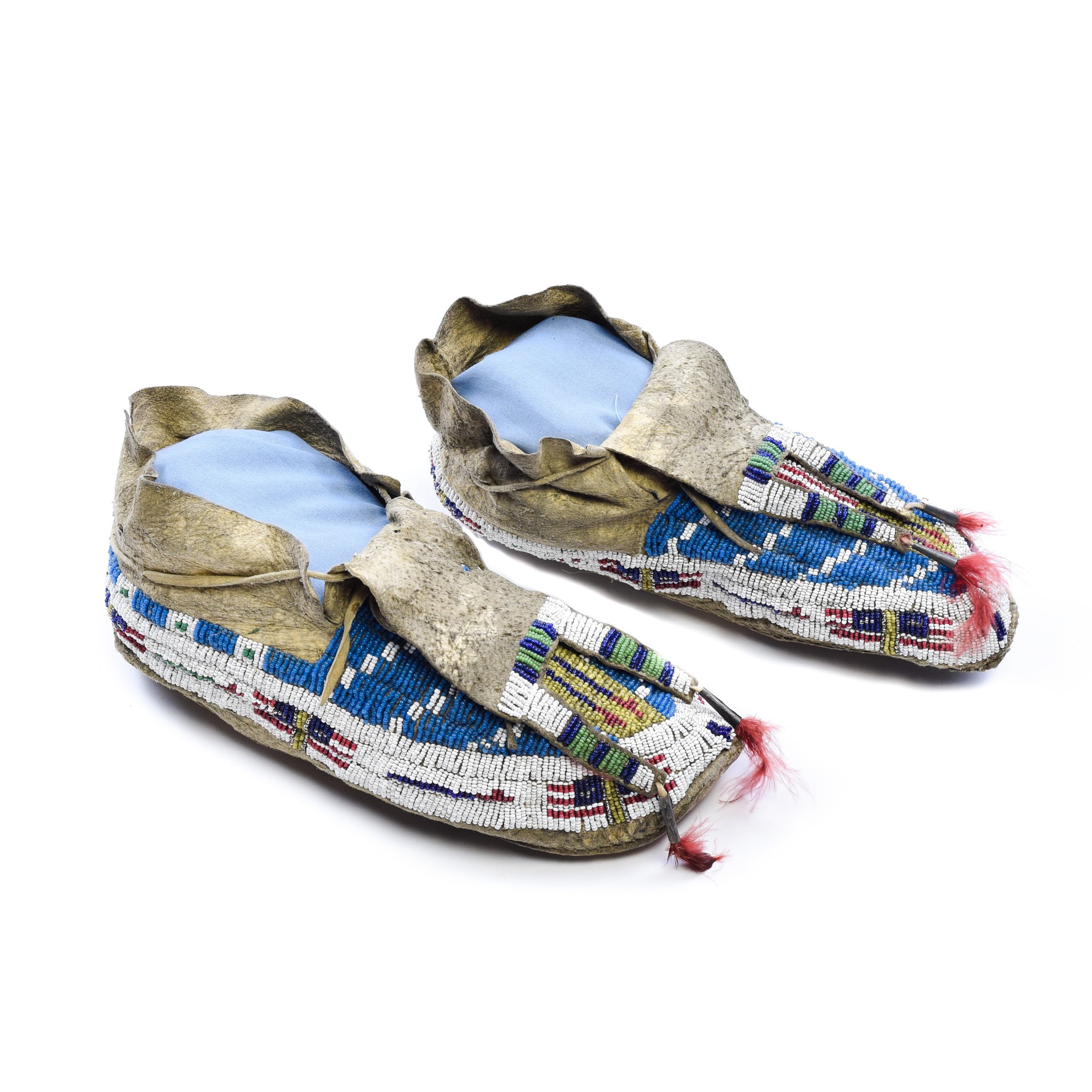 Beaded Sioux Moccasins