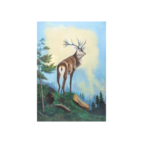 Cabin Art, Fine Art, Painting, Western