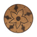 Apache Basket with Flower Design, Native, Basketry, Plate