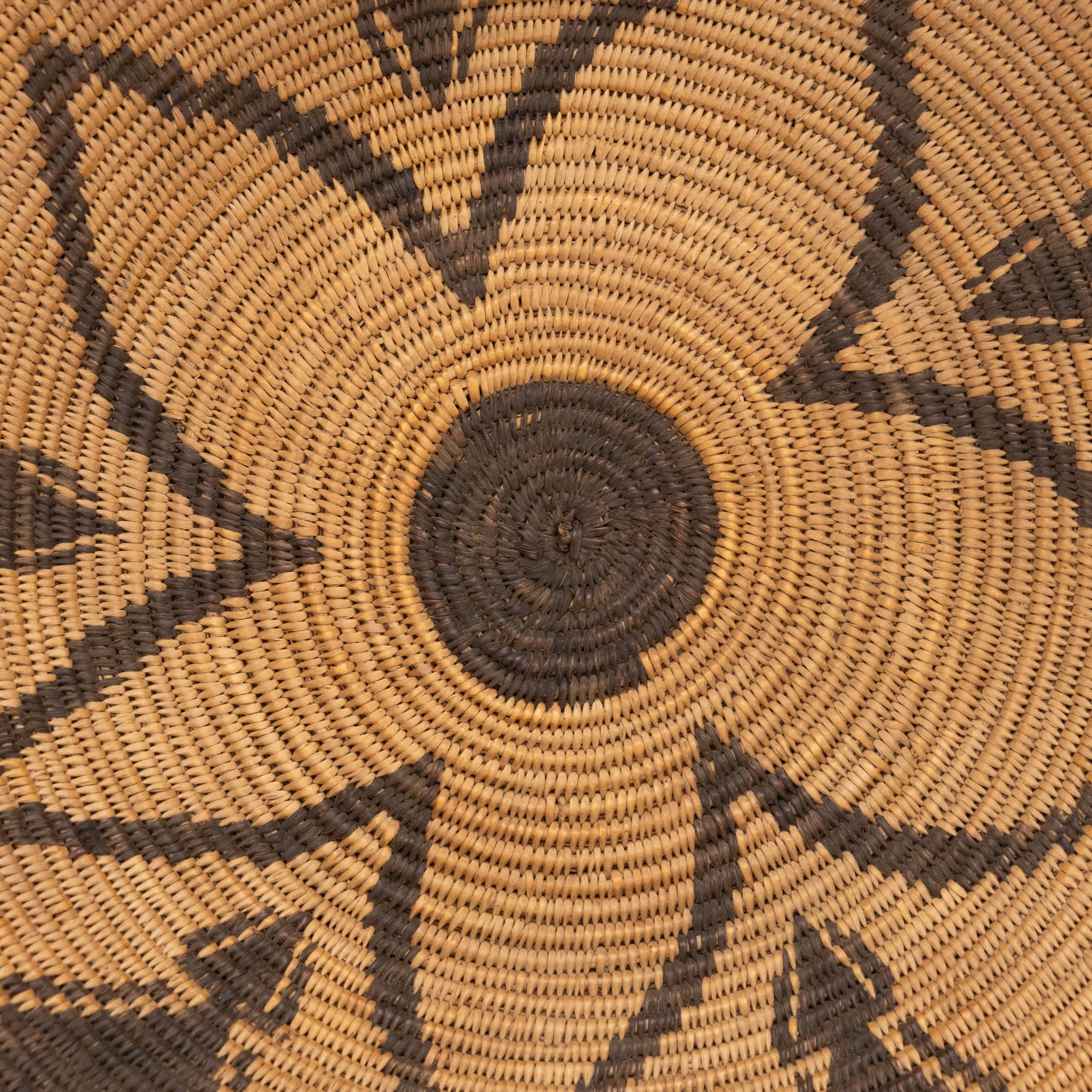 Apache Basket with Flower Design